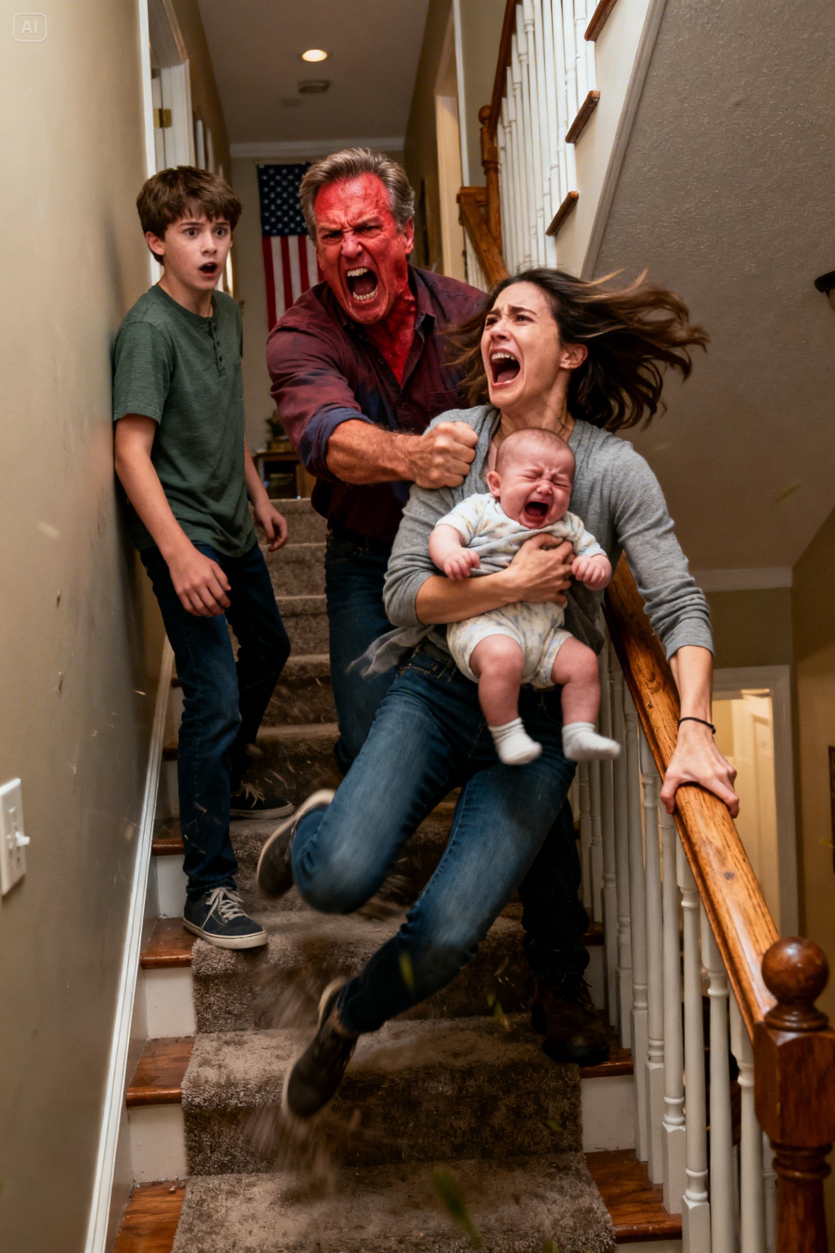 “GET RID OF IT” — My Father Pushed Me Down The Stairs For Inheritance — I Called the Police and.. 