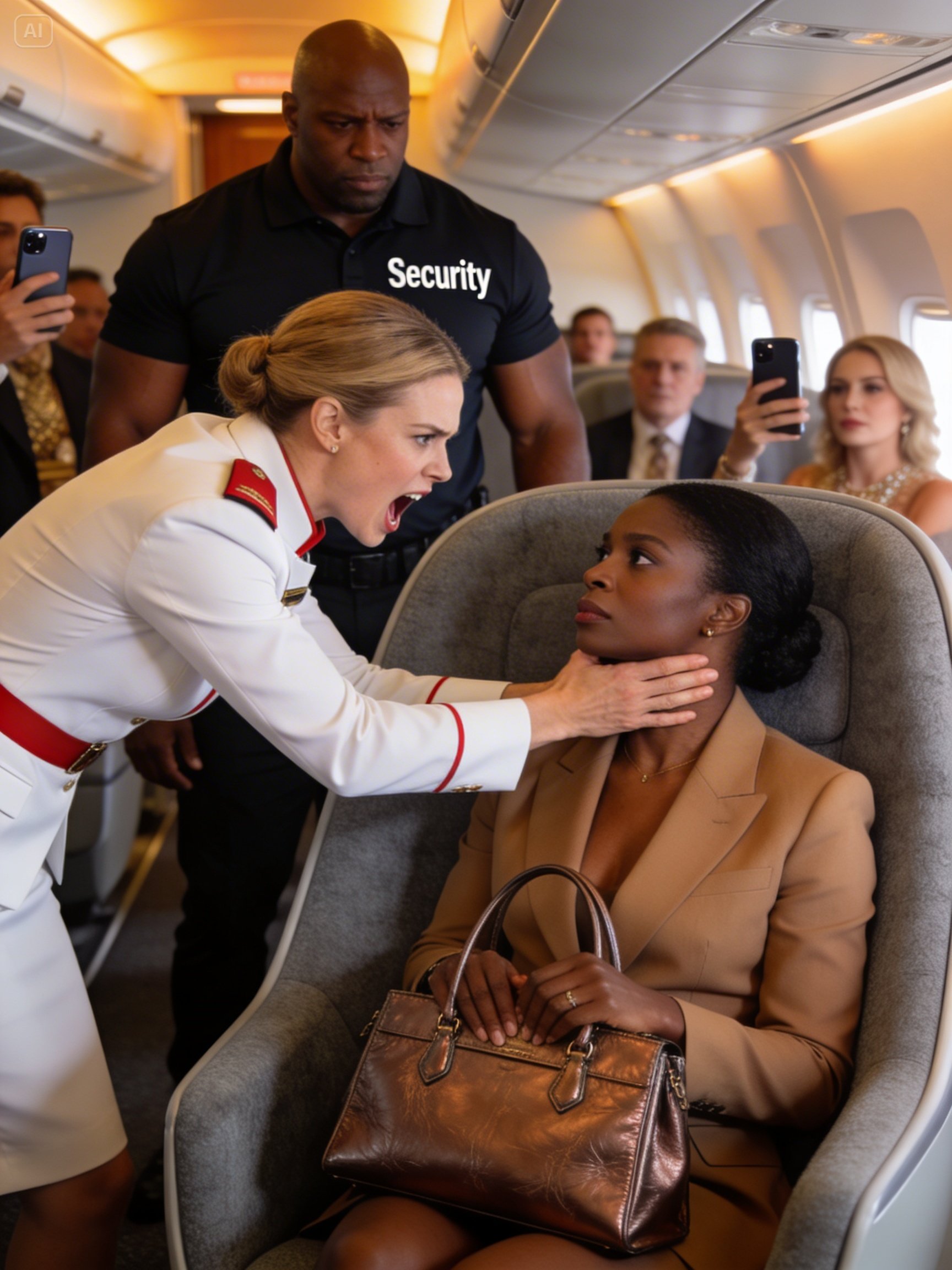 Flight Attendant Slapped a Black CEO on Her Own Jet – 10 Minutes Later, She Fires His Entire Team