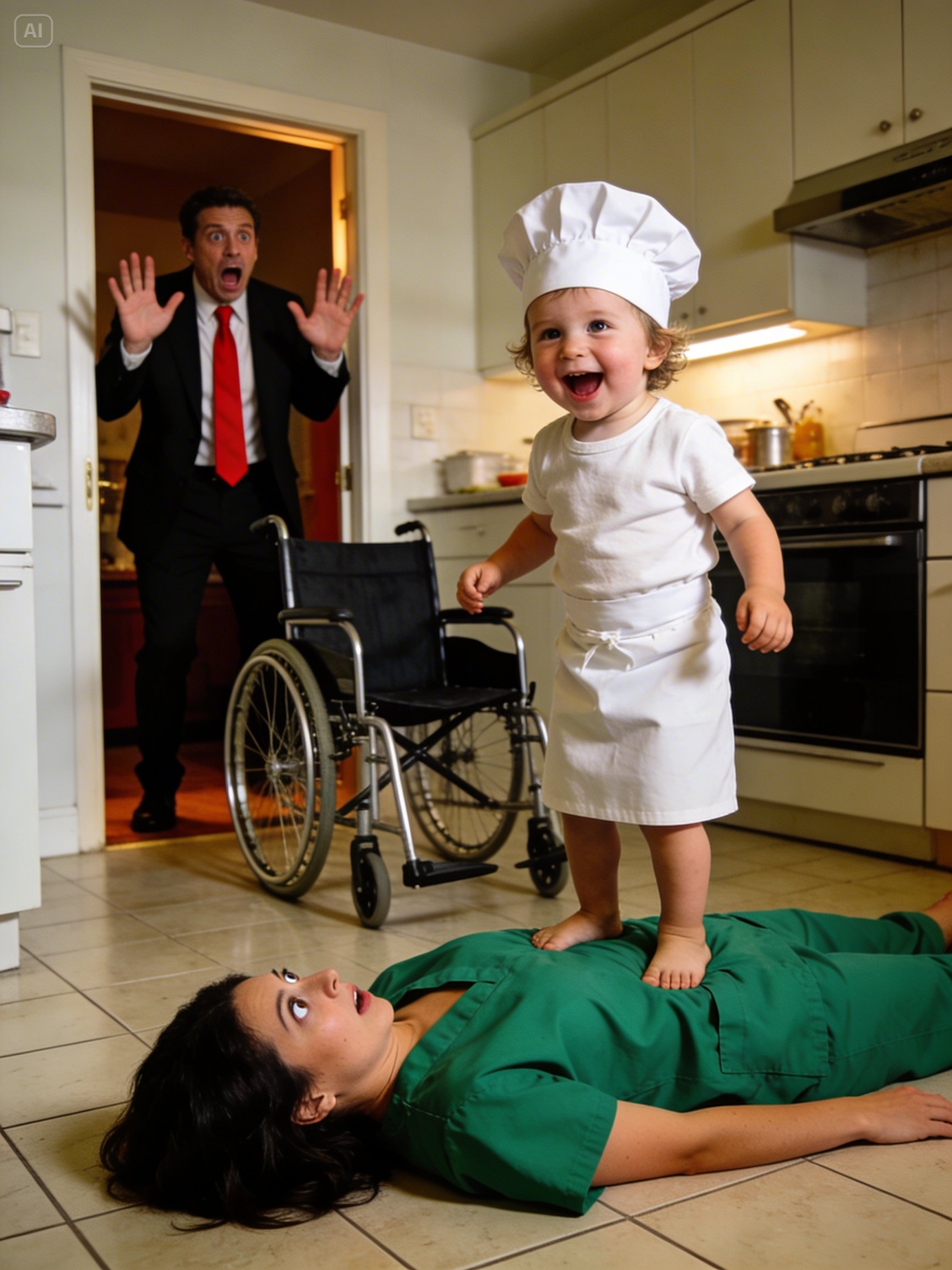 MILLIONAIRE PRETENDED TO GO ON A TRIP — BUT DISCOVERED WHAT HIS MAID WAS DOING WITH HIS DISABLED SON