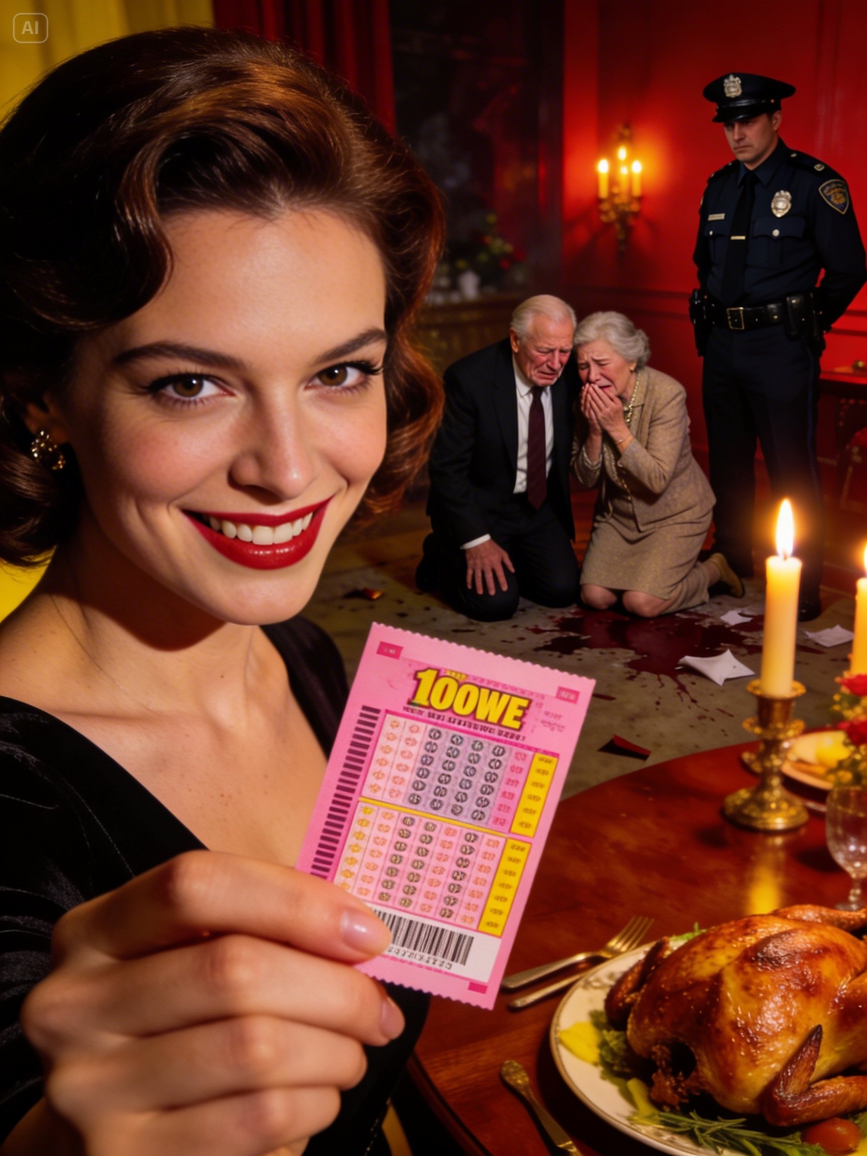 My parents gave me a $2 lottery ticket and my sister a $13k cruise ticket. I won $100 million. When parents found out, I had 79 missed calls…