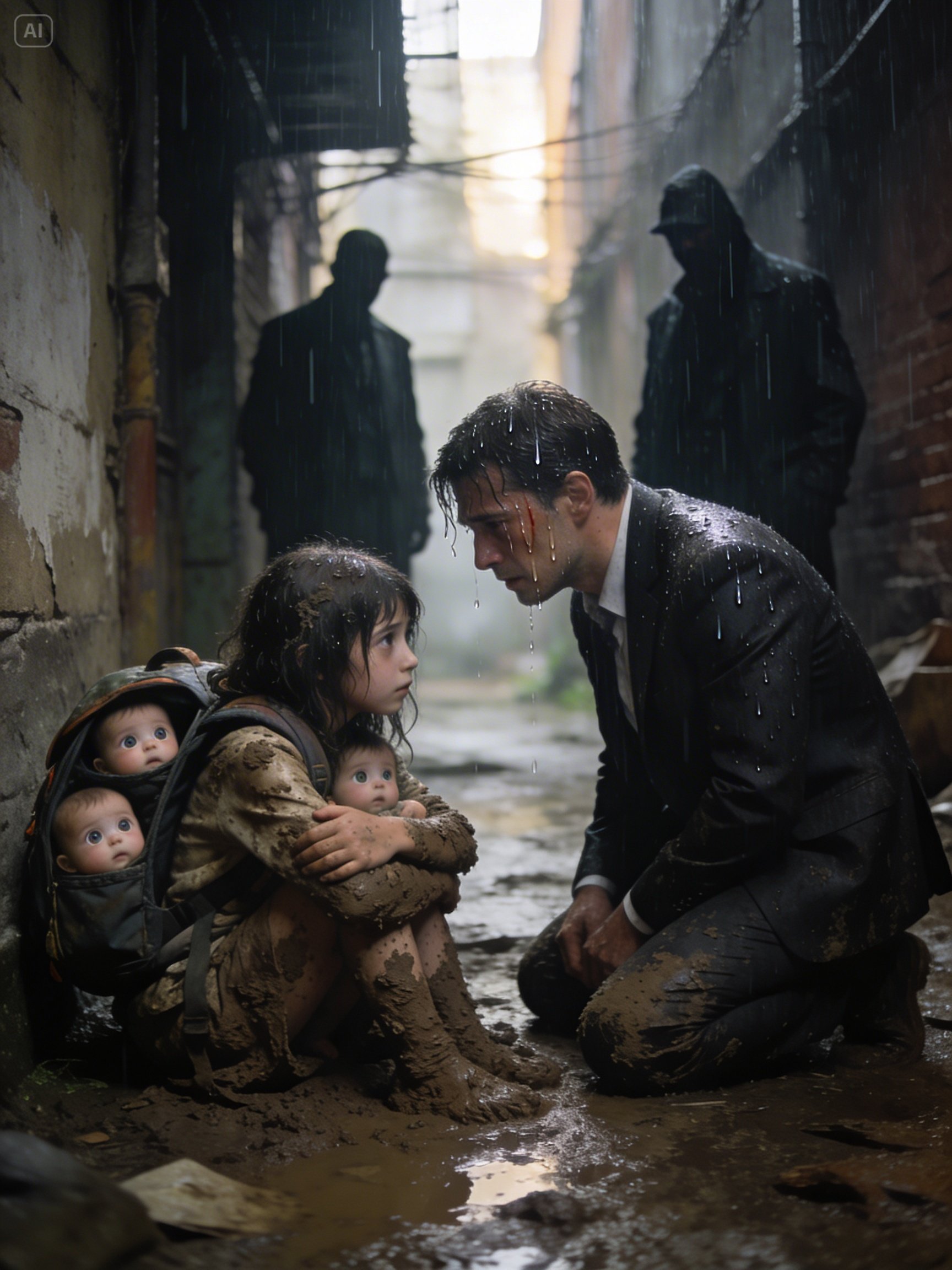 POOR GIRL FINDS ABANDONED TRIPLETS… UNAWARE THEY ARE THE LOST CHILDREN OF A MILLIONAIRE