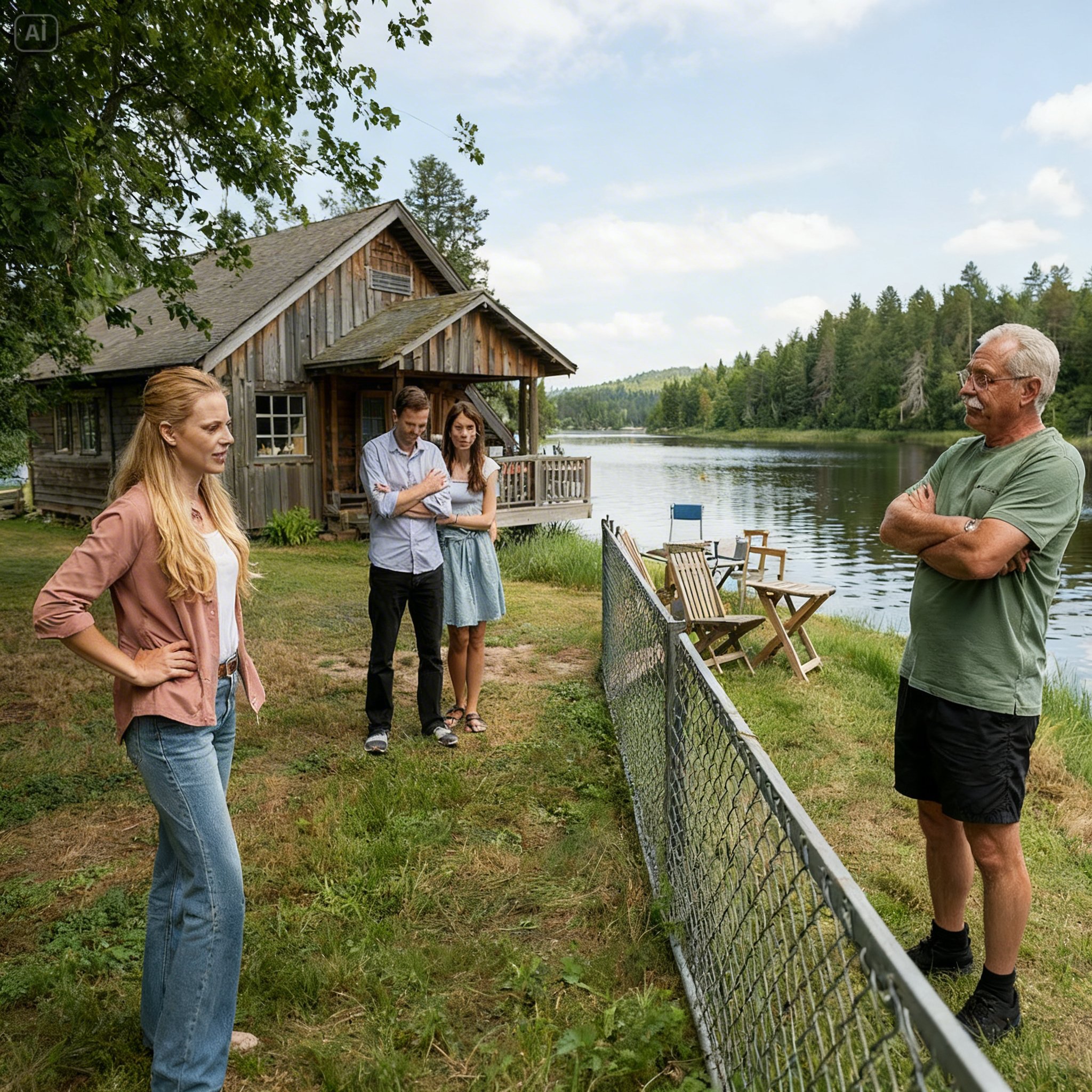 HOA Karen Gave My Lake Cabin to Her Son—So I Fenced It Right to Their Head Office! 