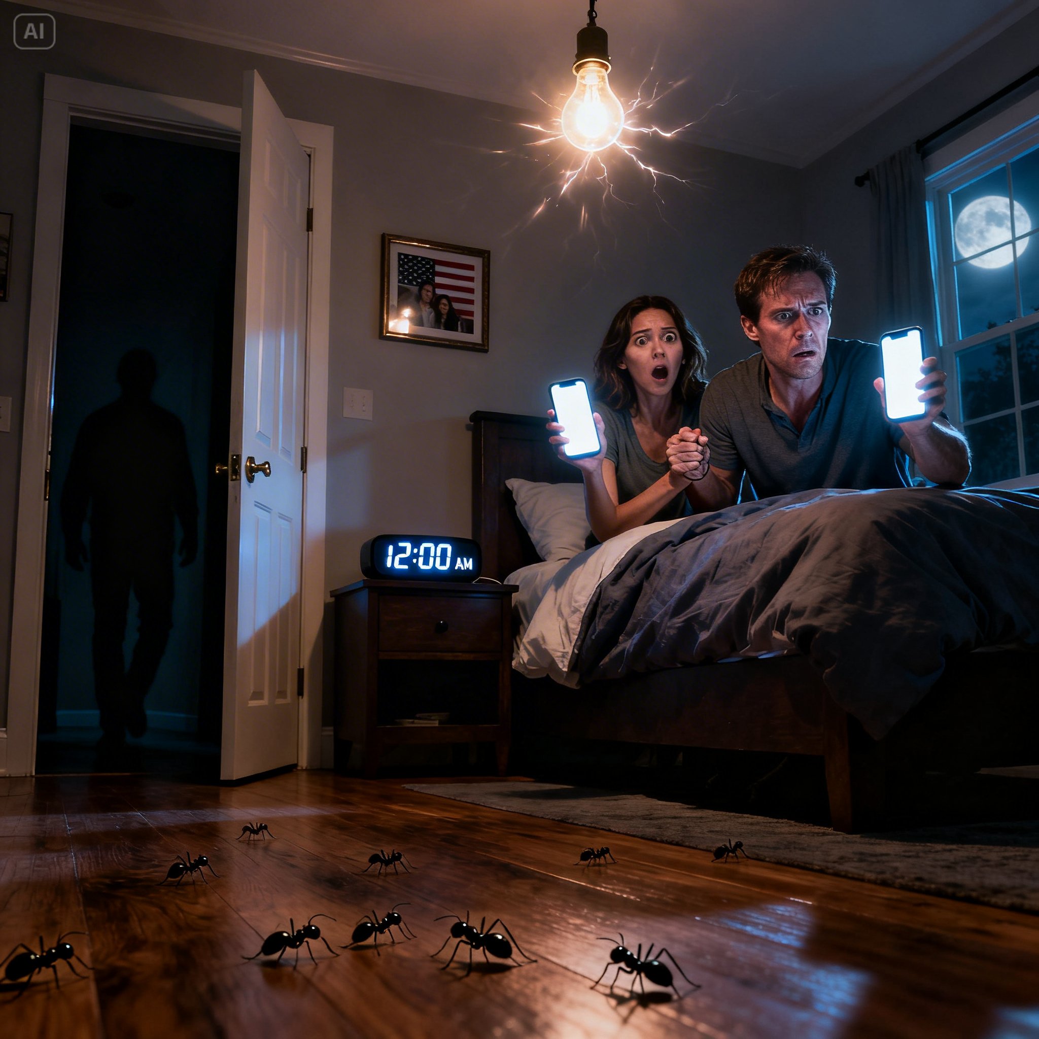 My Wife’s Phone and Mine Always Ring at Midnight, But No Number