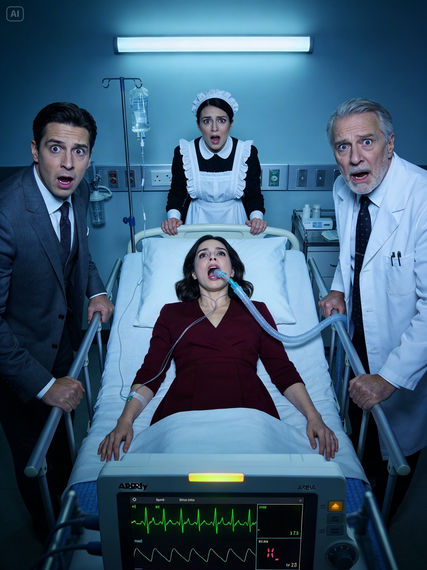 Doctor Can’t Save the Billionaire wife — Then the poor maid Spots What They Missed