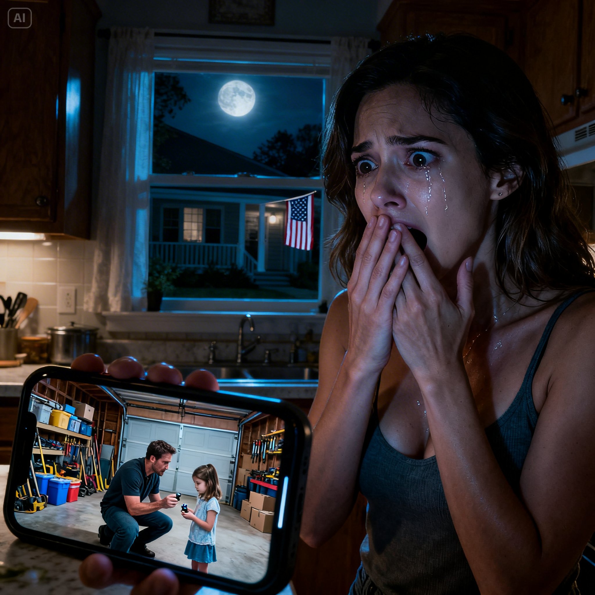 My 7-Year-Old Daughter and Her Dad Started Having ‘Private Talks’ in the Garage – So I Set Up a Hidden Camera and Immediately Regretted It