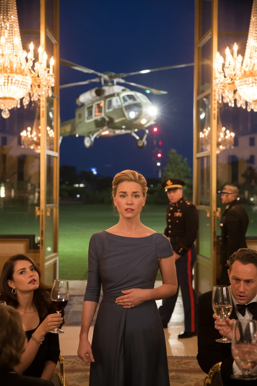 “They Laughed at Me at the Reunion — Until a Helicopter Landed and Someone Said: ‘Madam General… We Need You.’”