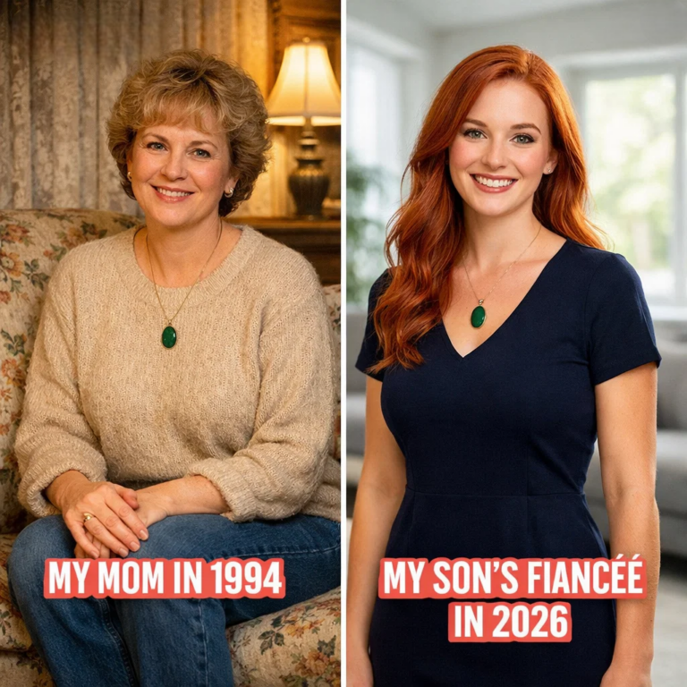 My son brought his fiancée home for dinner — when she took off her coat, I recognized the necklace I buried 25 years ago.