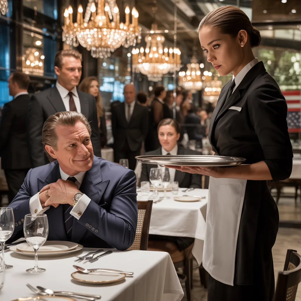 The millionaire placed his order in German just to hu/mili/ate her. The waitress smiled silently. What he did not know was that she spoke seven languages, and one of them would change his life forever.