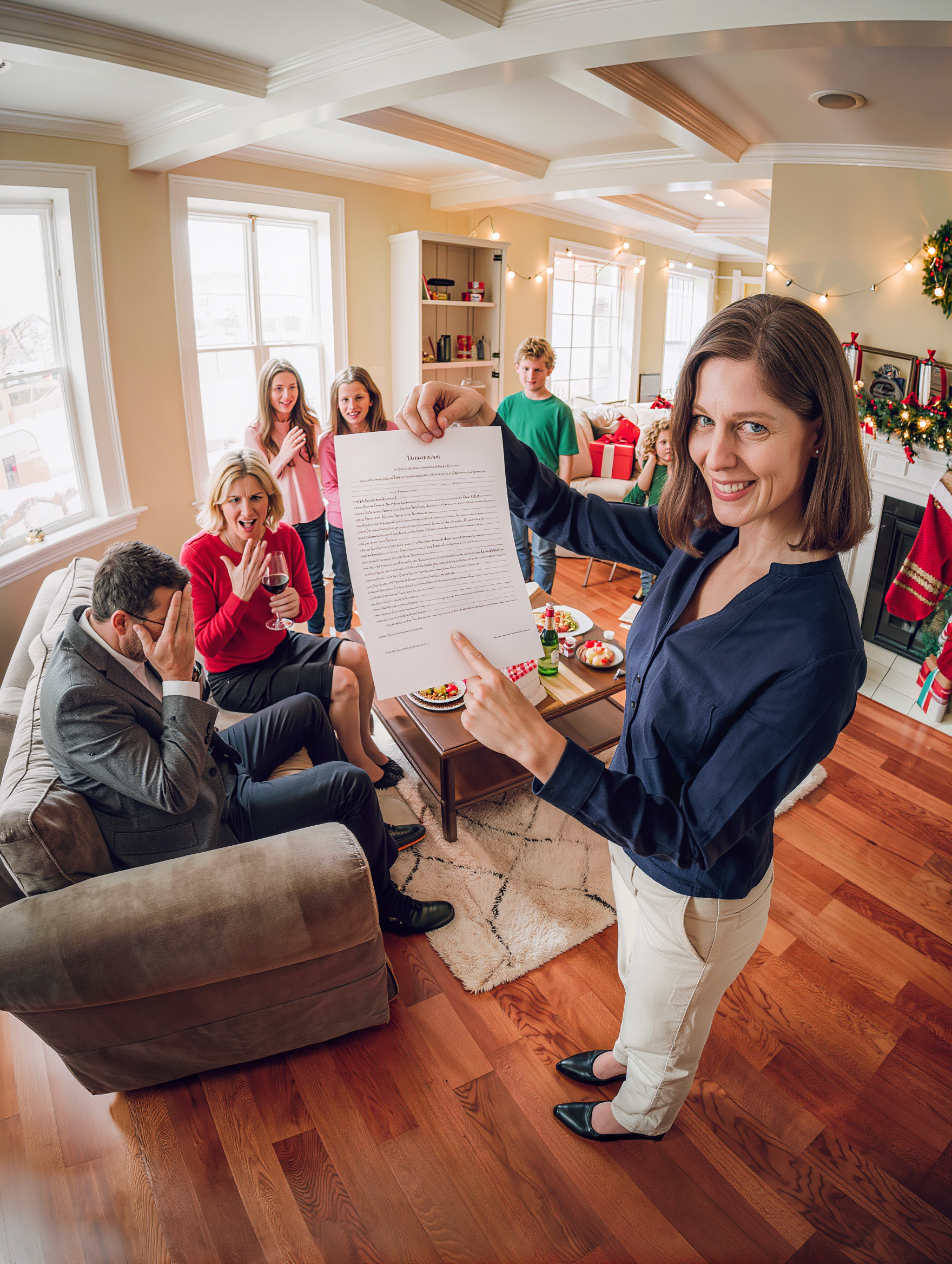 “You’ll never have a house like your sister’s,” my mother laughed over Easter dinner, and twenty-five relatives smiled. They didn’t know my “failed” tech job had just bought a place that made my sister’s look small. Two weeks later, I invited my sister for tea at my new address. She walked in, went pale, and called our mother… who arrived to find…