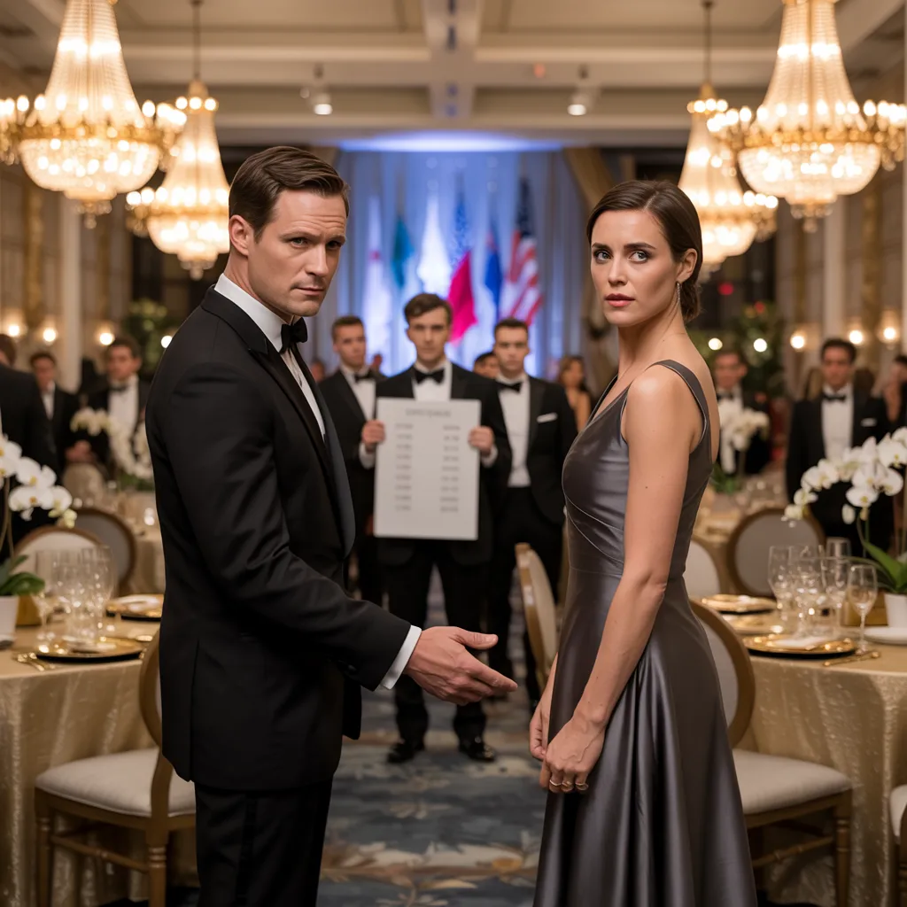 Unaware His Wife Owned the Company Hosting Their Family Gala, Husband Refused Her A Seat At The… 