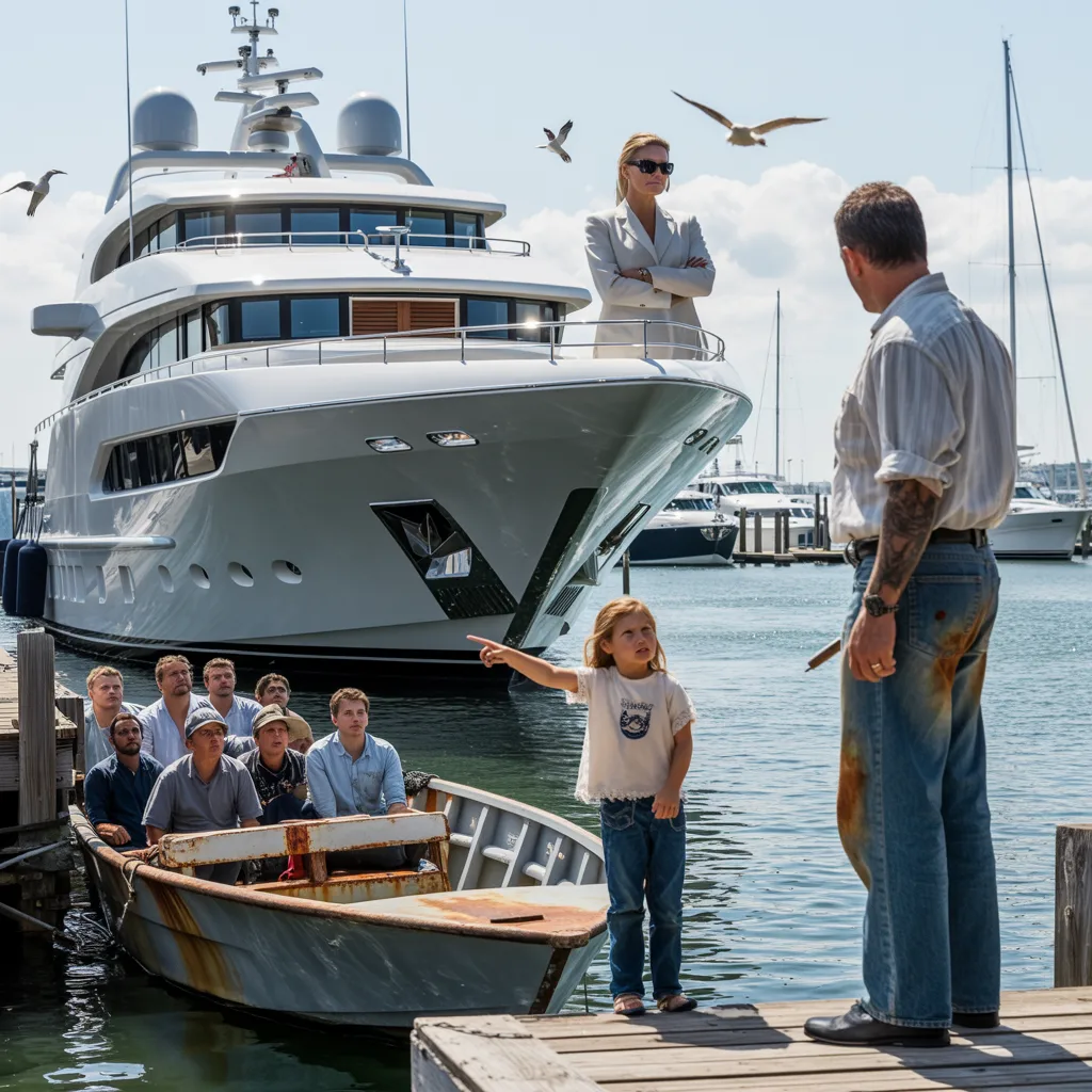 If You’re So Good, Then Fix My Boat!” Says The Billionaire—50 Engineers Failed, Single Dad Solved It 