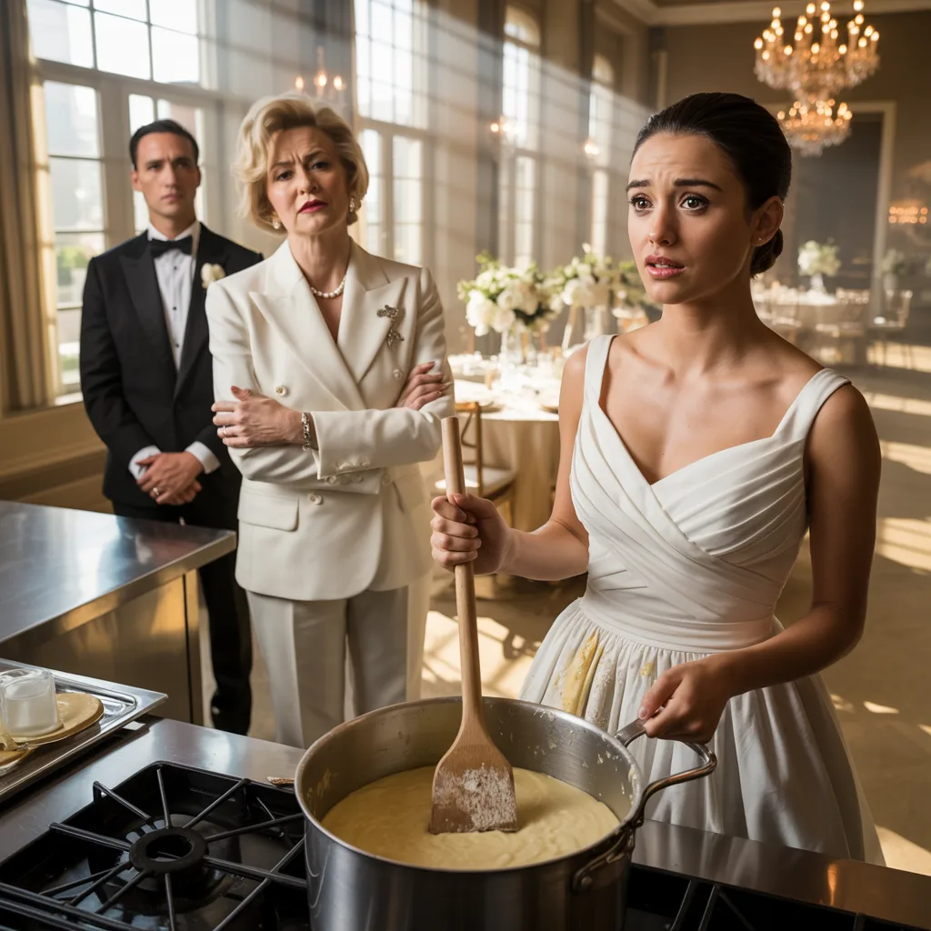 Groom’s Wealthy Mom Forced Poor Bride to Cook on Her Wedding Day Before She Could Marry Her Son