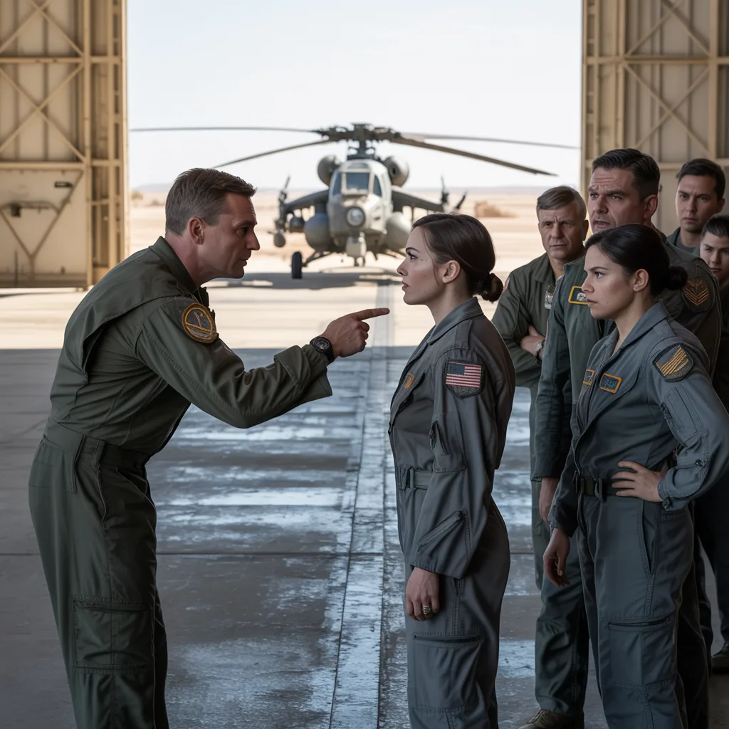 She Was Banned From Flying the Apache — Until the Admiral’s Five Words Exposed Everything