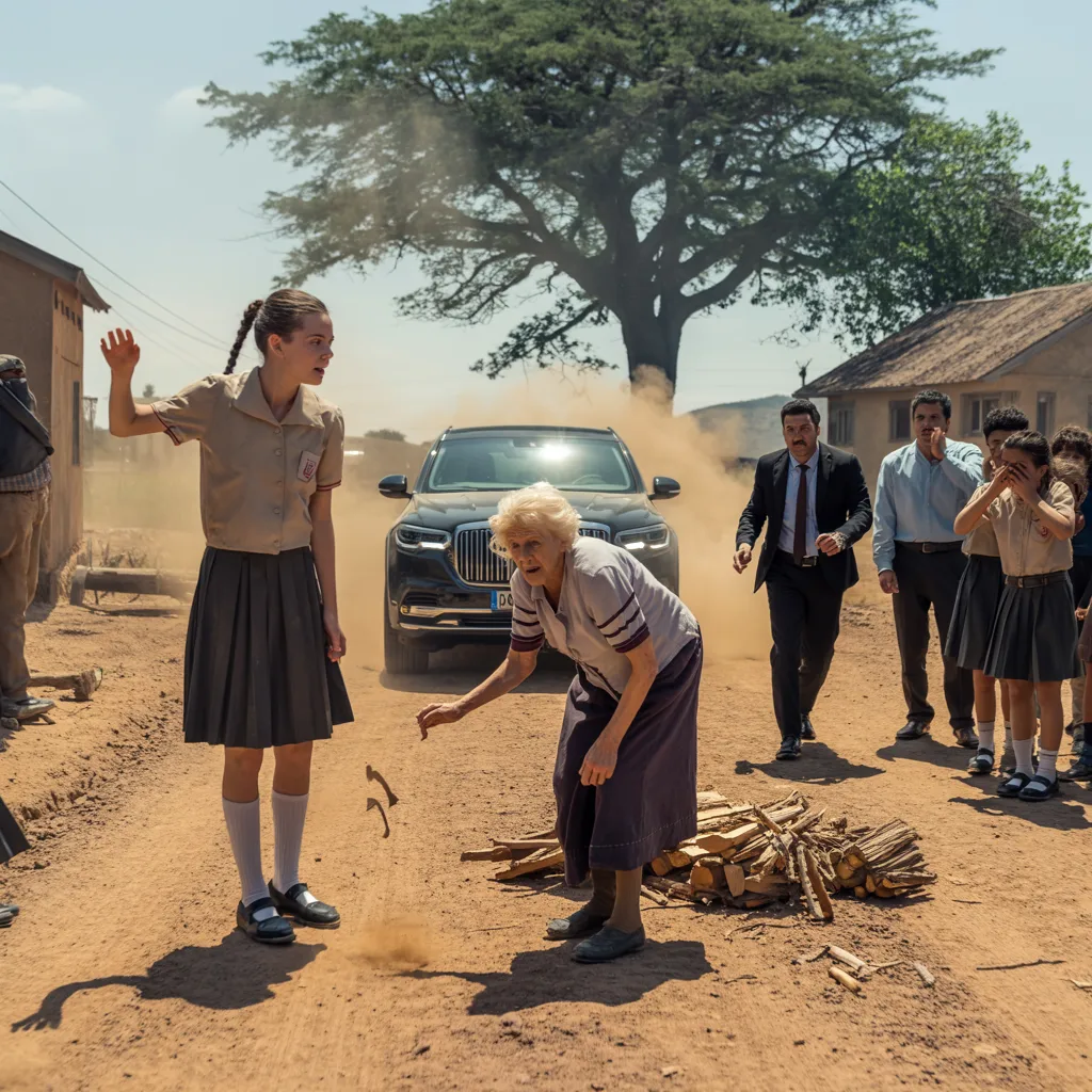 Arrogant student slapped an old woman unaware who she was until something unexpected happened to her…