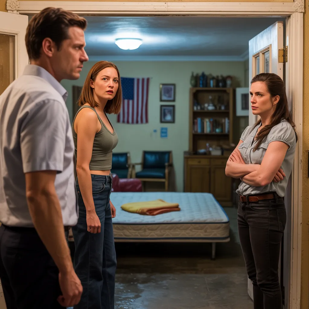 My husband told me to stay in the garage while his mother visited because she “didn’t feel comfortable” around me. I didn’t react right away. I listened.