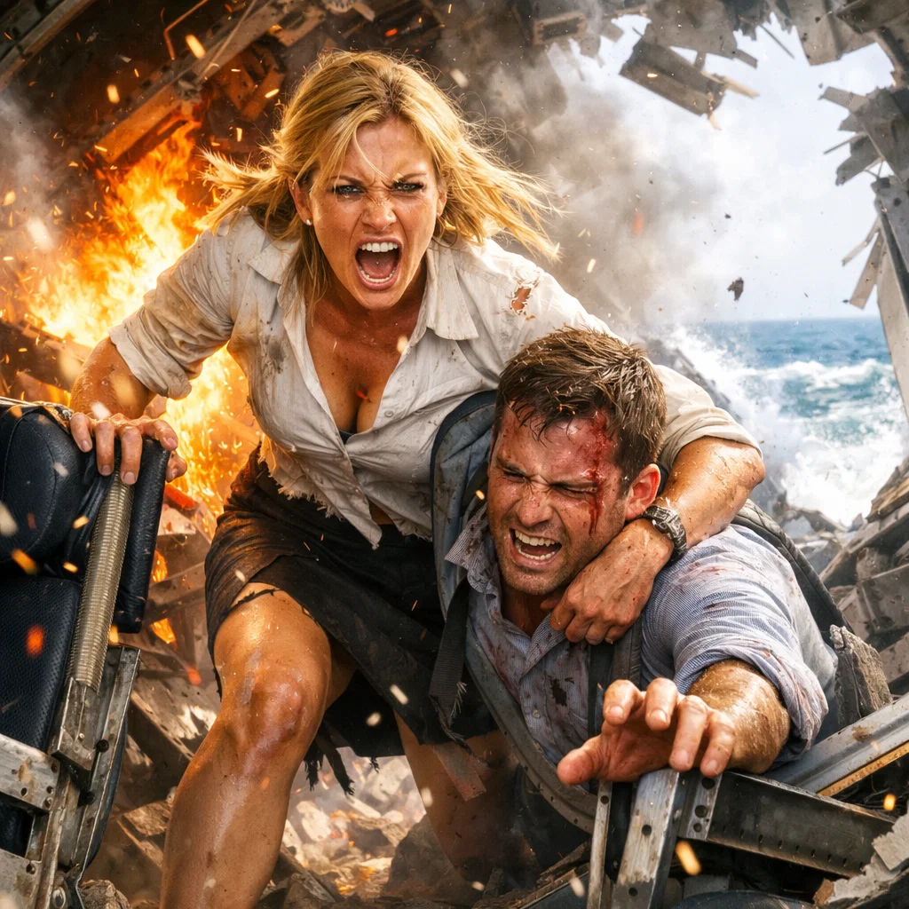 Stranded On An Island With My Boss. She Said: “If No One Comes… Will You Stay With Me?”  