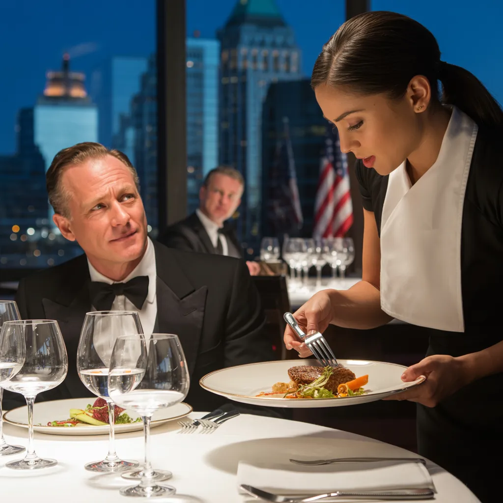 Billionaire CEO Was Being Poisoned, The Waitress Swapped His Plate!Wow!  
