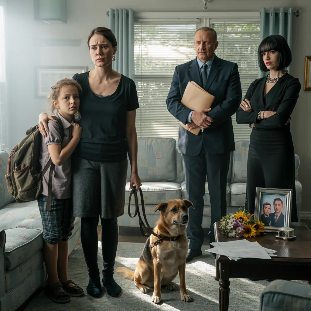 In-Laws Gave Her the Family Dog as Inheritance After Her Rich Husband Died, It Made Her Rich