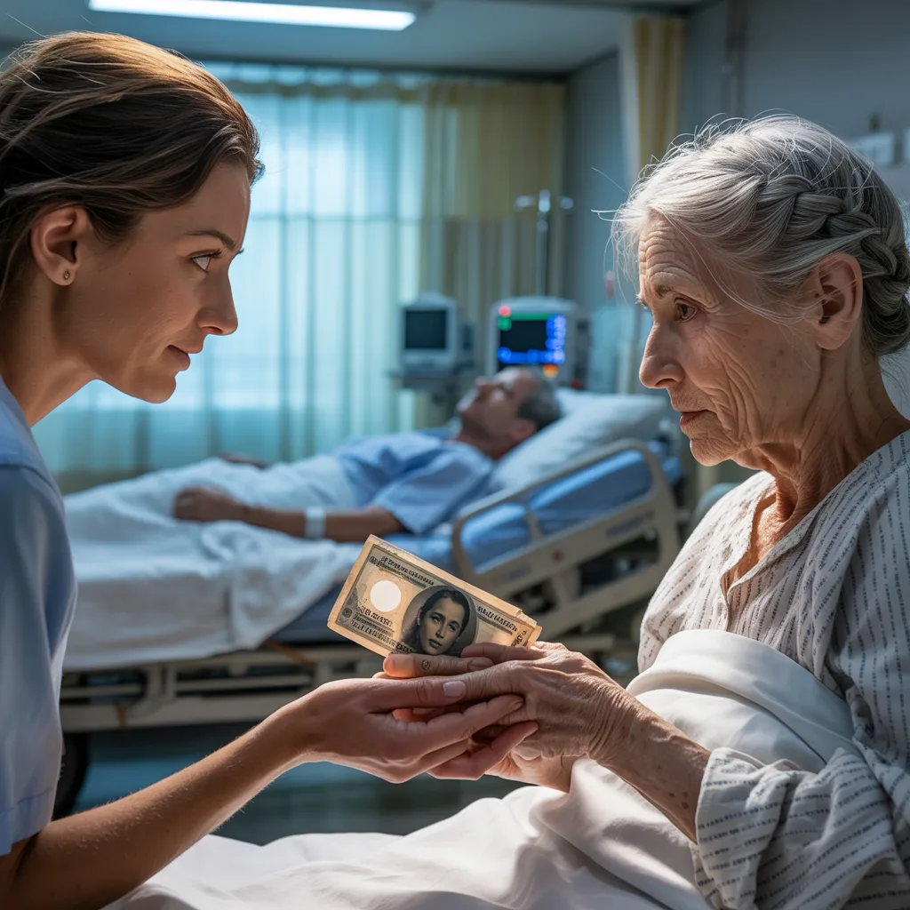 Dying Woman In Hospital Bed Gave Her A Worthless Old Bill—What Happened Next Changed Her Life Forever