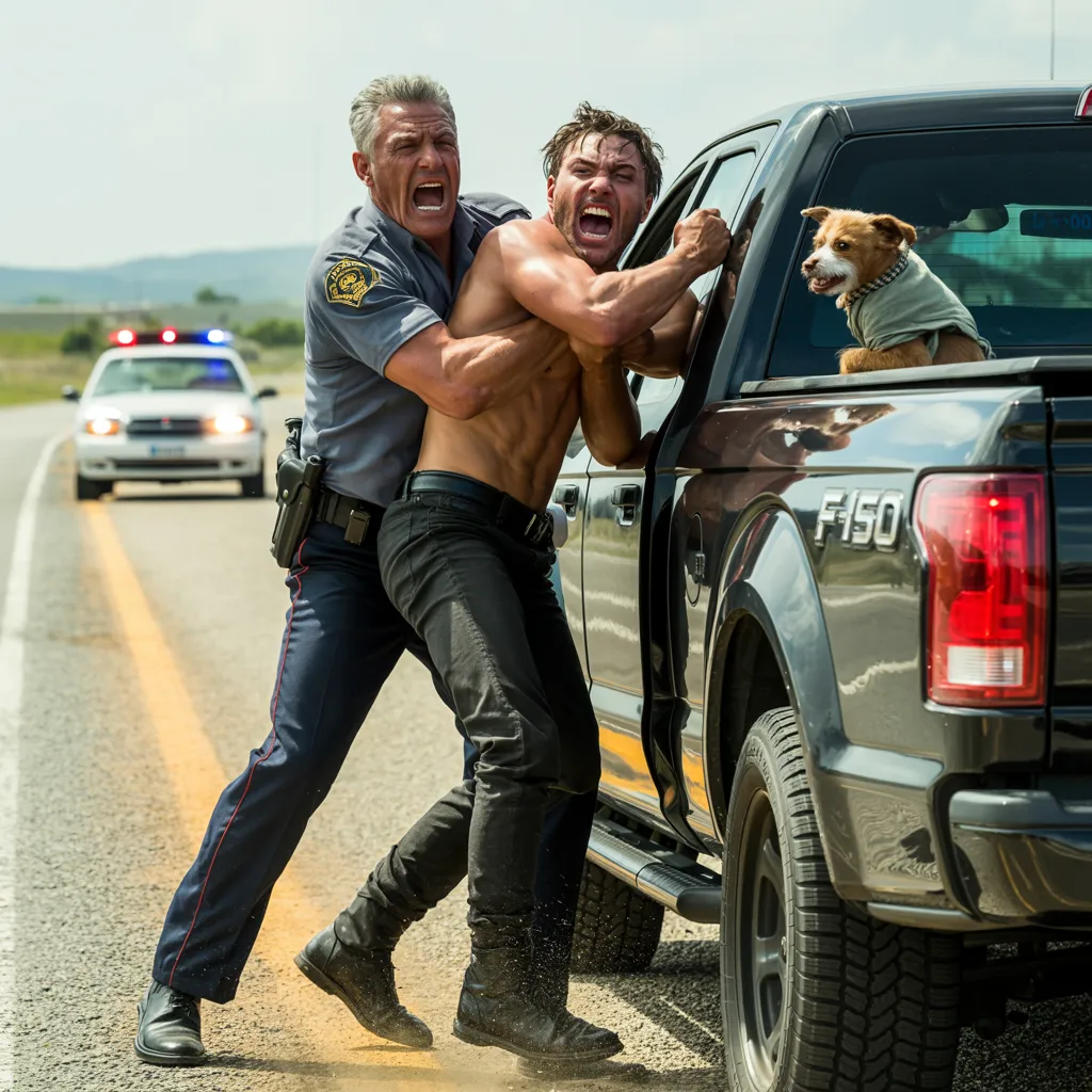 HE TOSSED A LIVING PUPPY OUT THE WINDOW AT 70 MPH—THEN HE REALIZED WHO WAS DRIVING BEHIND HIM.