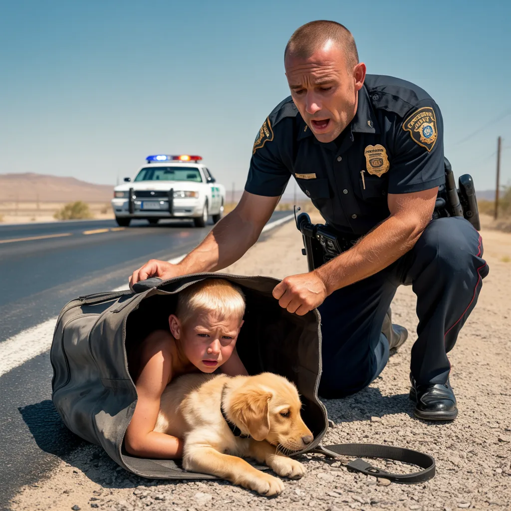 I Found A Moving Trash Bag On A Nevada Highway. What Was Inside Broke Me As A Cop.