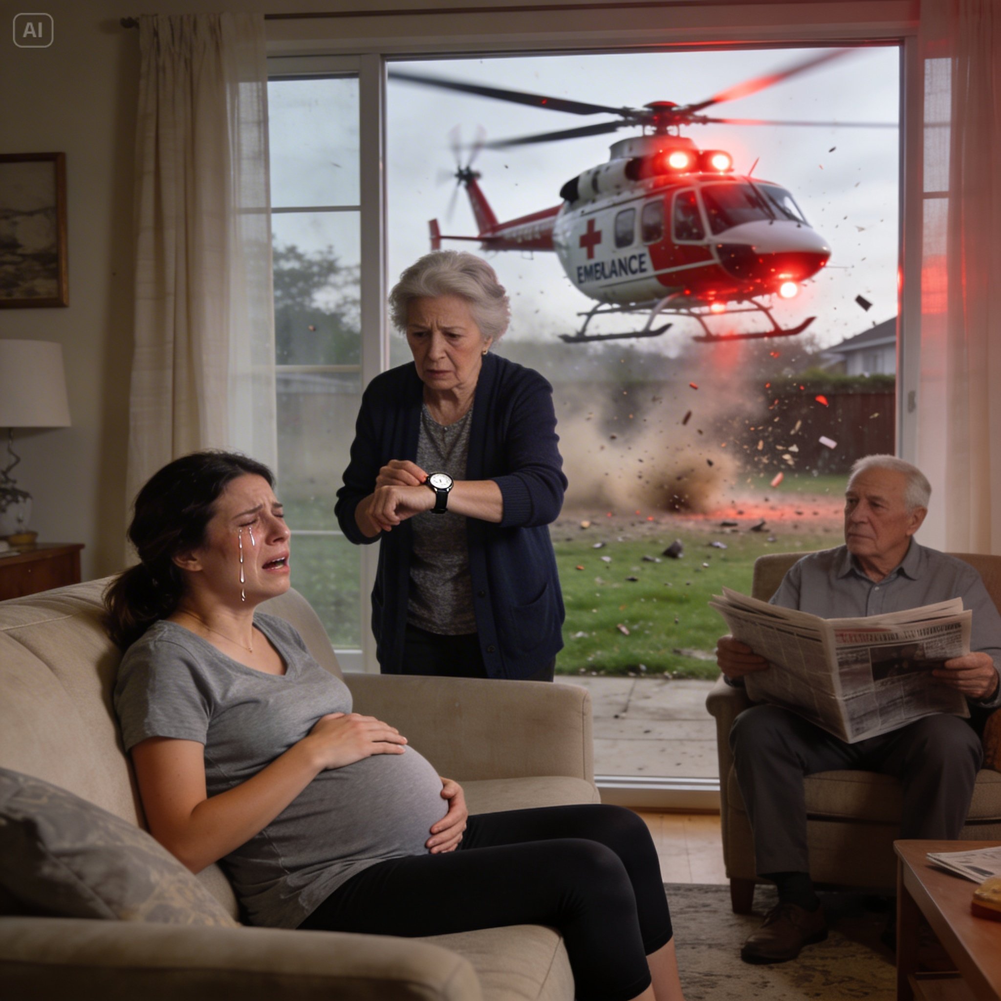 I never told my parents the truth about who my husband really was. In their eyes, he was simply a disappointment compared to my sister’s successful CEO husband. When I went into labor earlier than expected while my husband was overseas, the pain hi:t hard and fast.