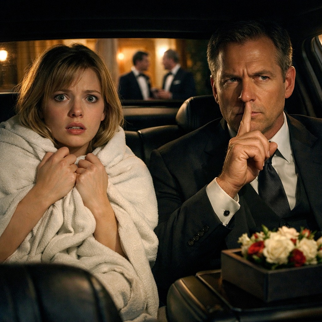 The morning before my sister wedding, our driver suddenly quietly said, “Lie down on the back seat and cover yourself with a blanket. You need to hear this.” I refused, but he insisted, “Trust me.” Half an hour later, I heard takeo…