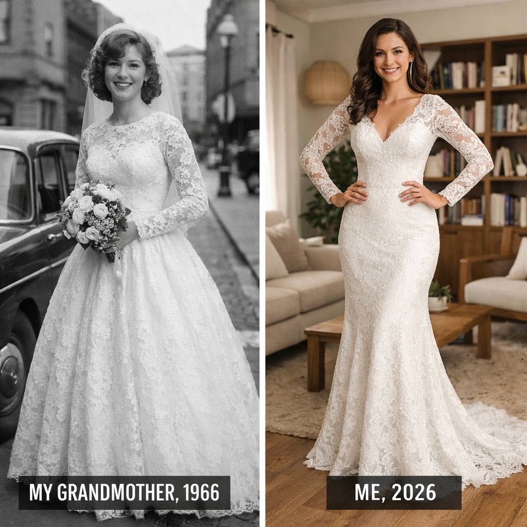 I decided to wear my grandmother’s wedding dress in her honor — but while altering it, I discovered a hidden note that revealed a heartbreaking truth about my parents.