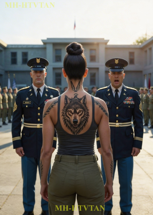 They Stripped Her Uniform in Front of Everyone — Then the General Froze at the Tattoo on Her Back