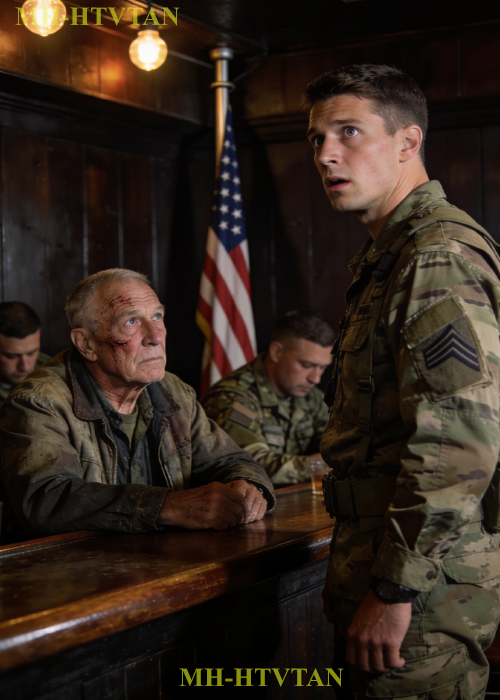 Marine Asked The Disabled Veteran About His Call Sign — “REAPER ONE” Made Him Drop His Drink