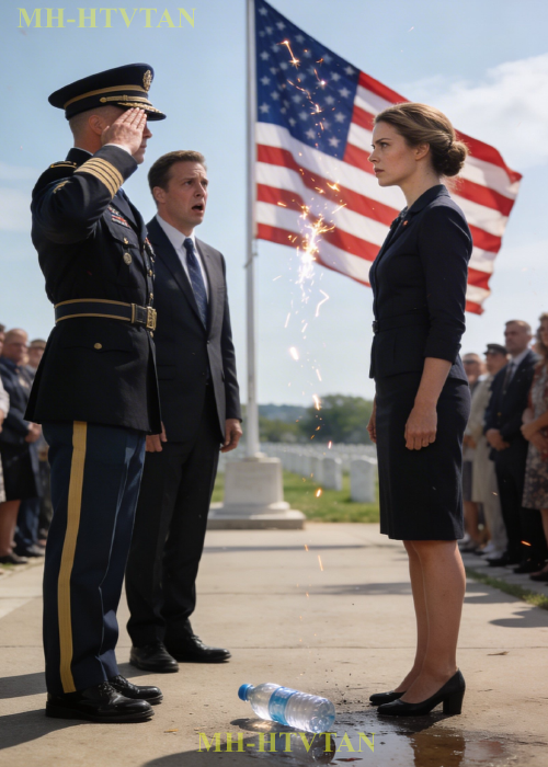 MY FATHER HUMILIATED ME IN THE CORONADO AMPHITHEATER LIKE IT WAS HIS FAVORITE SPORT—POINTING AT ME IN FRONT OF STRANGERS AND JOKING THAT I “DROPPED OUT OF THE NAVY” AND ENDED UP DOING “TRUCKING LOGISTICS,” WHILE MY BROTHER STOOD IN DRESS WHITES LIKE THE SON HE ACTUALLY CLAIMED. THEN HE SNAPPED HIS FINGERS, SHOVED A DESIGNER TOTE AND EMPTY METAL BOTTLES INTO MY ARMS, AND HISSING, “SMILE… YOU OWE ME $250,000,” LIKE I WAS STILL HIS PROPERTY. I DIDN’T SMILE—I LET THE BOTTLES CLATTER TO THE CONCRETE… AND RIGHT THEN, A FOUR-STAR GENERAL STOPPED MID-SPEECH, STEPPED OFF THE STAGE, IGNORED THE VIP ROW, AND STARTED CLIMBING STRAIGHT TOWARD US. MY FATHER STOOD UP WITH HIS HAND OUT—CERTAIN THE GENERAL WAS COMING FOR MY BROTHER… UNTIL HE WALKED RIGHT PAST HIM AND STOPPED DIRECTLY IN FRONT OF ME… AND THE ENTIRE CROWD WENT DEAD SILENT AS HIS HAND ROSE TO SALUTE…