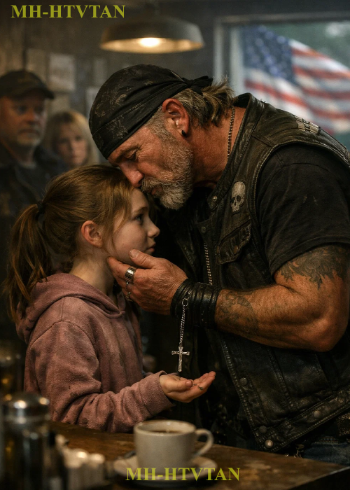 Girl Pays for a Hells Angel’s Coffee With Her Last Dollar. What Happened Next Shocked Everyone