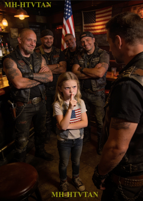 Little Girl Asks Bikers for Help — ‘My Mom Says We Must Stay Quiet’