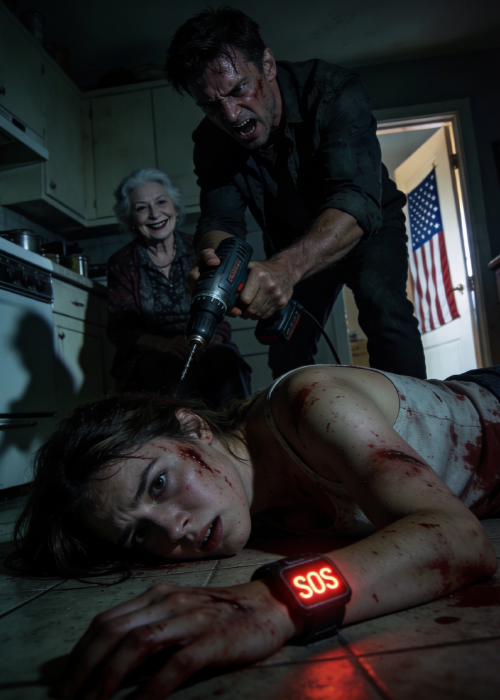 At 2am, My Stepbrother Stabbed Me With A Screwdriver. Pain Pierced Through My Shoulder As My Parents Laughed, ‘Stop Being Dramatic’ Bl0/0.d Running Down, With My Last Breath, I Sent An Sos…