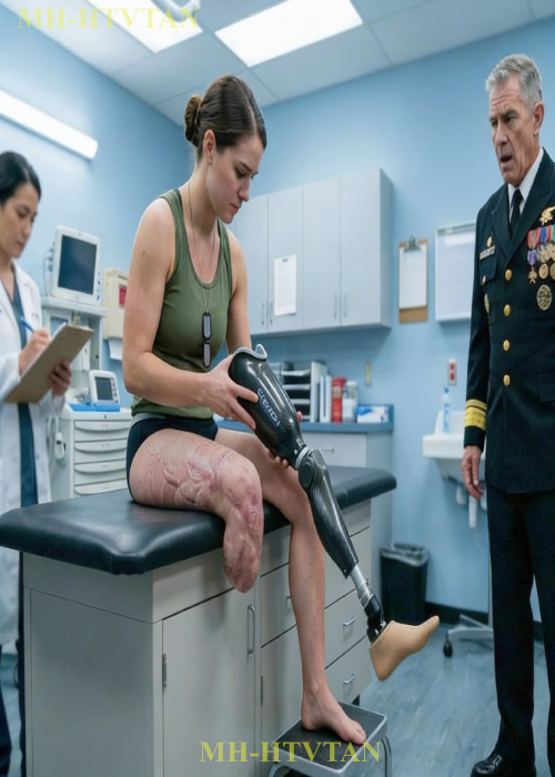 She Gets Prosthetic Leg After War — Until SEAL General Realized This Medic Cut Her Leg To Save Him…..111