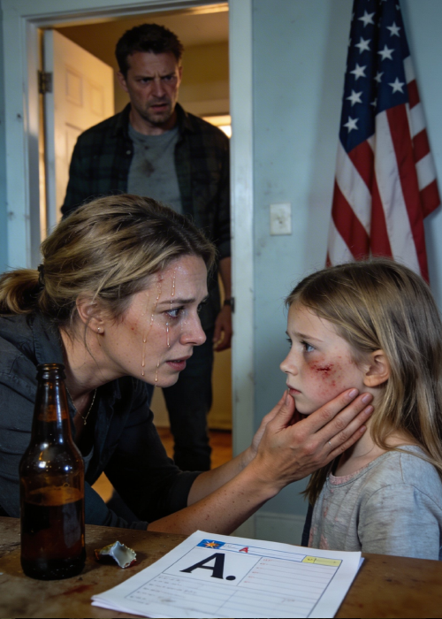 My Daughter Came Home Crying And Said, “Uncle Slapped Me Because I Got An A And His Son Didn’t.” I Looked At Her Poor Injured Cheek, But I Didn’t Yell. Instead…