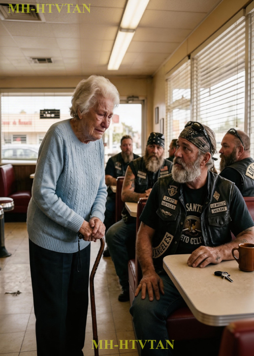 “I Just Need Someone at the Funeral”—Cried 91-Year-Old Lady To Biker, What 200 Hells Angels Did Next