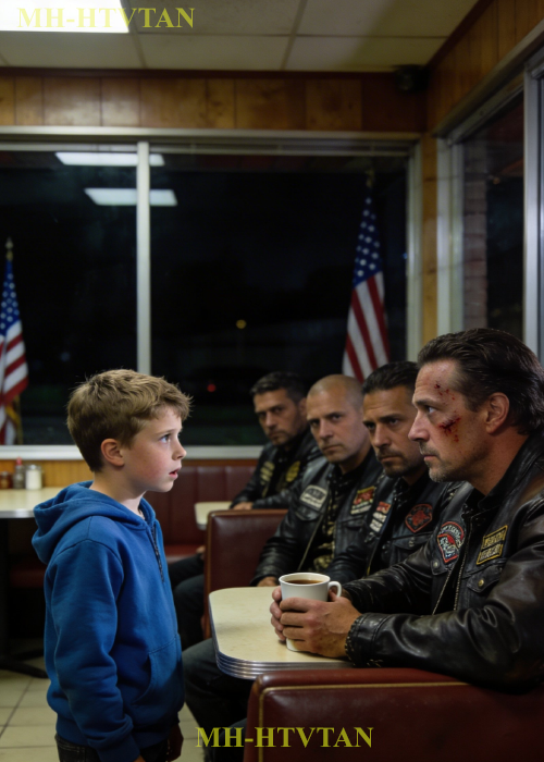 Little Boy Asked Bikers for Directions to the Police Station — The Group Rode Up to His Street