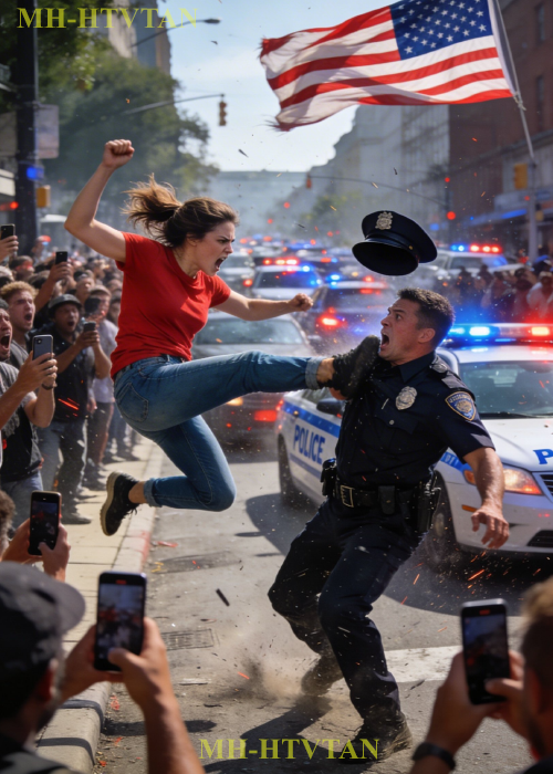 Police Officer Thought She Was Ordinary — One Slap Destroyed His Career