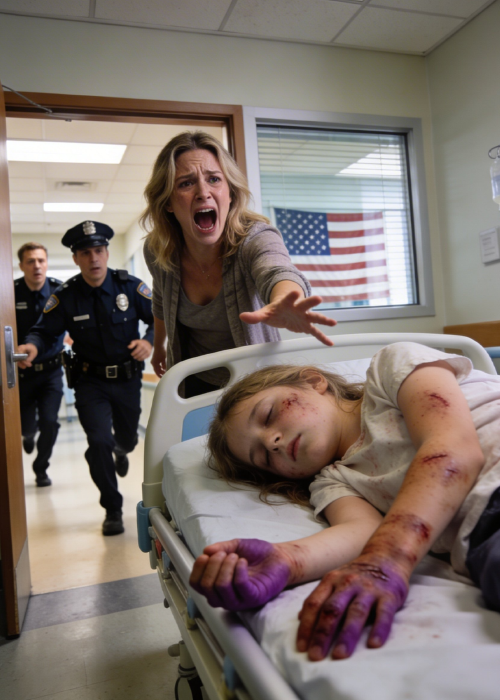 My 15-year-old Daughter Was Rushed To The Hospital. When I Arrived, The Police Took Me To An Empty Room And Told Me To “Peek Inside Discreetly.” As I Peeked In, My Body Couldn’t Stop Shaking….