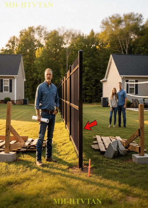 They Tore Down My Fence – So I Made Sure Their property Ended With Concrete And Steel