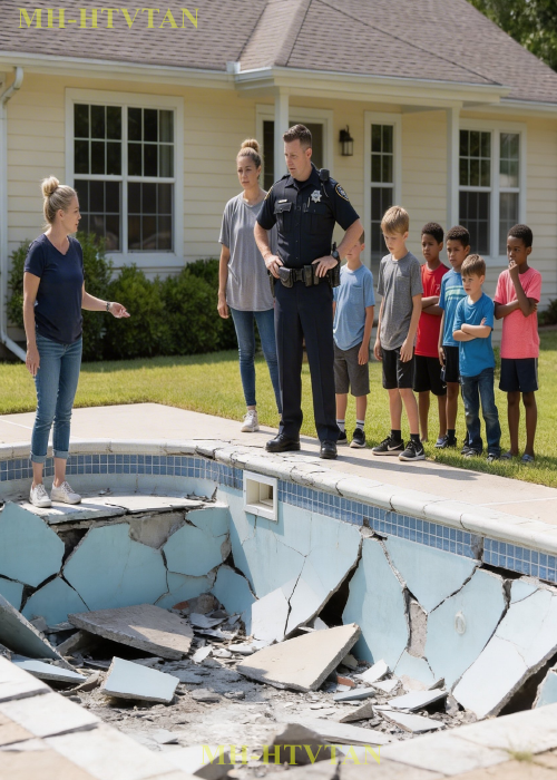 Karen’s Kids Kept Sneaking In—So I Removed the Pool, and She Called the Cops!