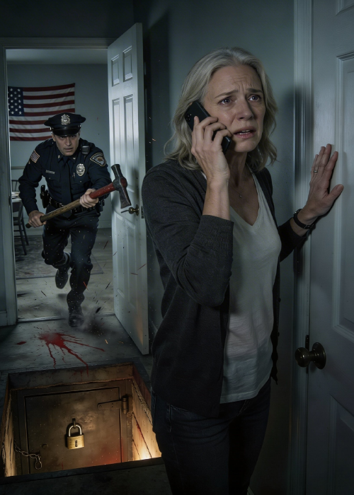 My Daughter Rachel Hadn’t Answered My Calls In Three Weeks. I Decided To Check On Her Myself, Taking The Spare Key. When I Walked In, I Heard A Faint Scratching Sound Coming From The Basement. There Was A Padlock On The Door From The Outside. When The Police Forced It Open, We Saw Something That Made Us Collapse….