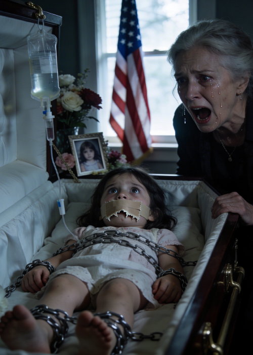 The Night Before The Funeral, I Heard A Voice From Her Coffin Saying, “Help Me!” I Opened