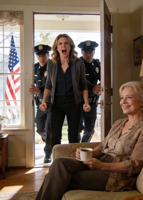 I Refused To Pay My Sister’s $50K Debt – So My Mom Sold My Dream Mercedes Without Asking. She Laughed And Said, “Sacrifice Is Part Of Being Family,” I Said Nothing. The Next Morning, Loud Knocking At Their Door. “Police! Open The Door!”