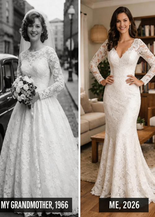 I decided to wear my grandmother’s wedding dress in her honor — but while altering it, I discovered a hidden note that revealed a heartbreaking truth about my parents.