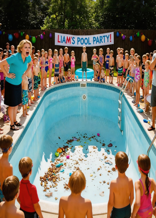 Karen’s Son Invited the Whole School to “His Pool Party” — I Emptied the Pool the Night Before!