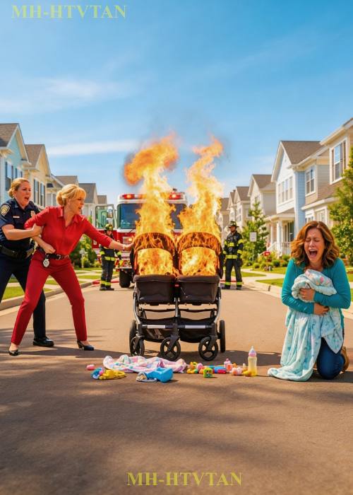 HOA Karen Burned My Twin Babies Alive – 3 Minutes Later She Was Running to Save Her Life