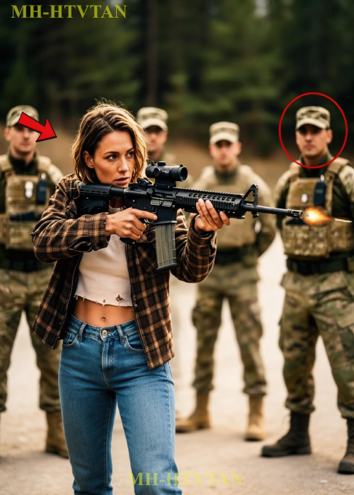 Lieutenant Challenged a Homeless Veteran to Hit the Target — She Cleared the Range in 30 Seconds