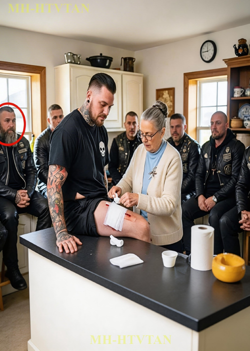Kind Old Lady Shelters 15 Hells Angels During a Snowstorm, Next Day 100 Bikes Line Up at Her Door